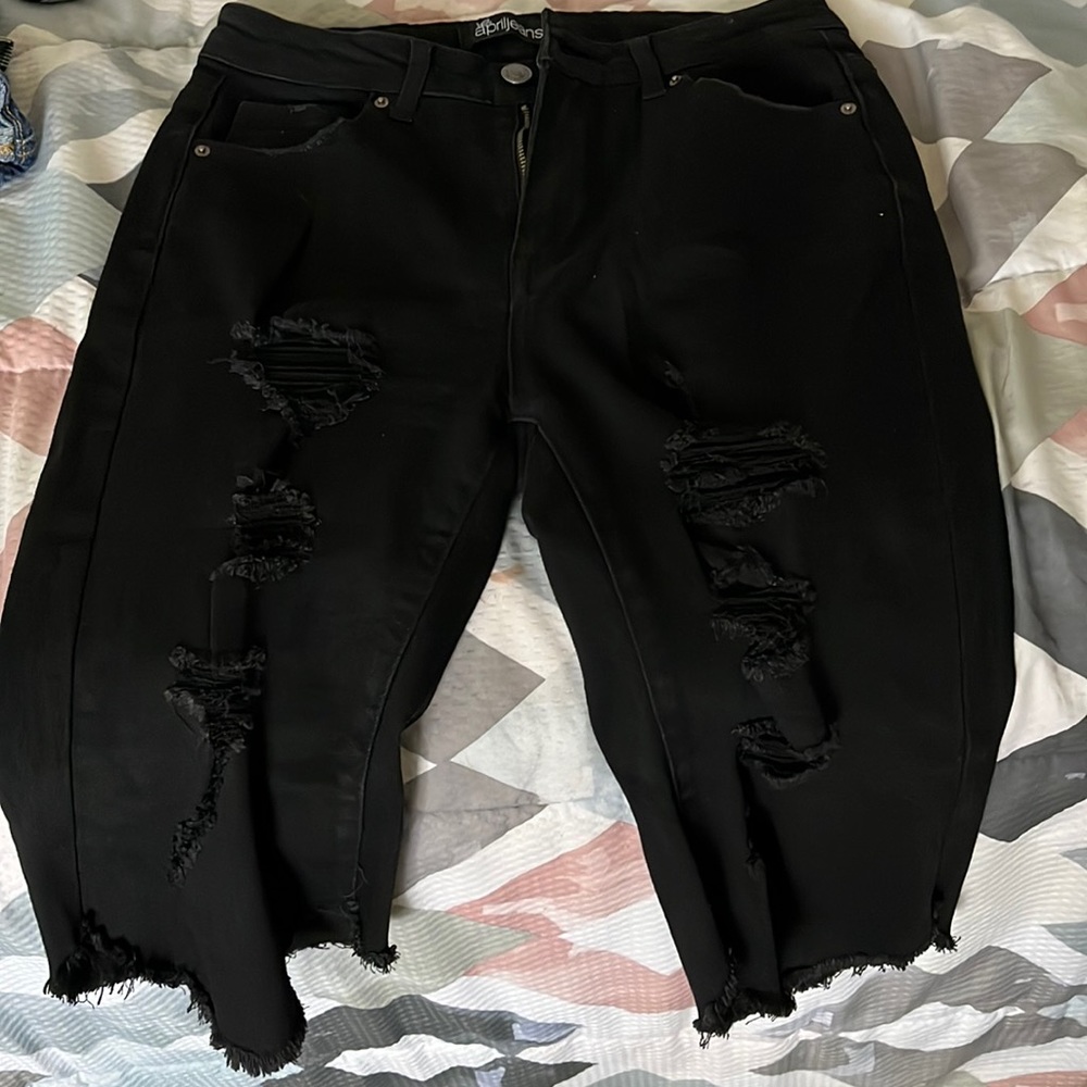 SIZE 5 Capri black jeans!